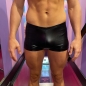 Black Metallic Men's Lycra Shorts Black Metallic Men's Lycra Shorts