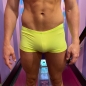 Yellow Neon Lycra Shorts