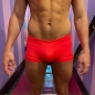 Red Neon Lycra Shorts