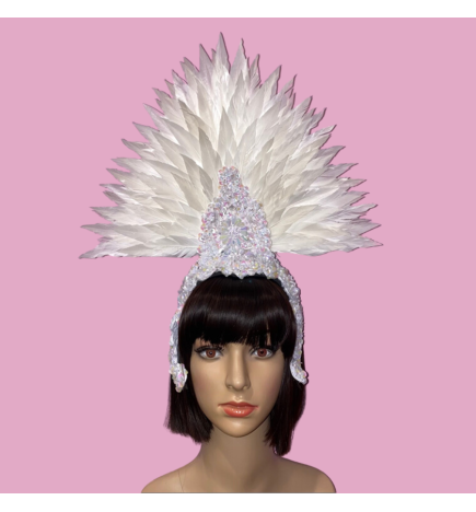 Showgirl Feathered Headpiece