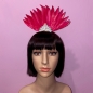 Red Feather Diamante Tiara