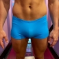 Aqua Blue Neon Lycra Shorts