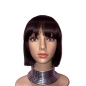 Silver PVC Coil Choker