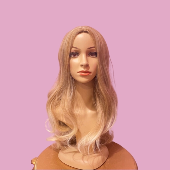 Ally Honey Blonde Long Synthetic Wig