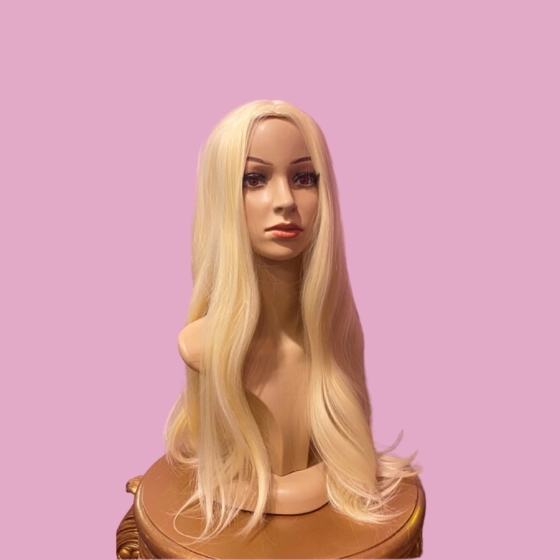 Melanie Blonde Long Synthetic Wig