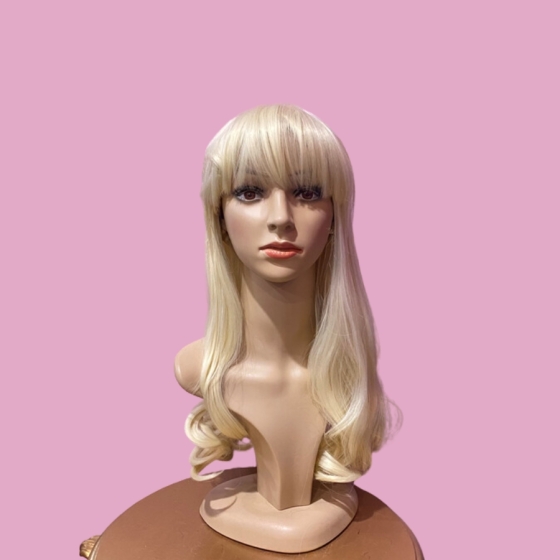 Poppy Blonde Long Synthetic Wig