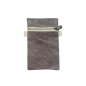 Silver Glitter Phone Wallet