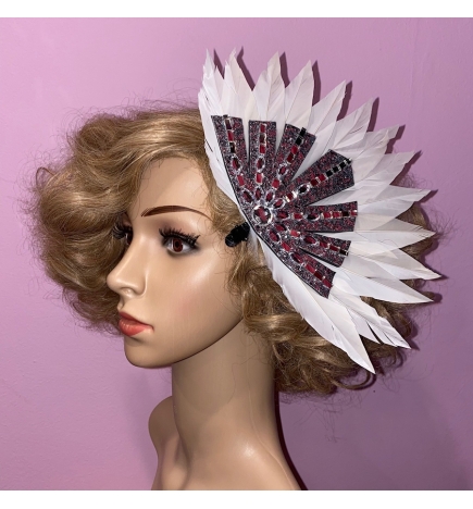 Spike Feathered Hair Clip (Style2)