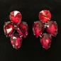 Crystal Diamante Showgirl Pierced Earring