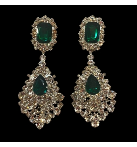 Crystal Diamante Tivoli Earrings