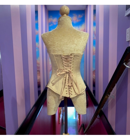 Nude Satin Corset
