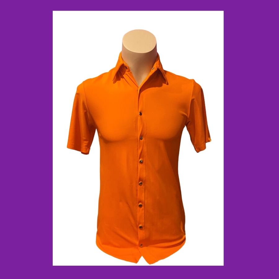 Hire-Orange Lycra Shirt