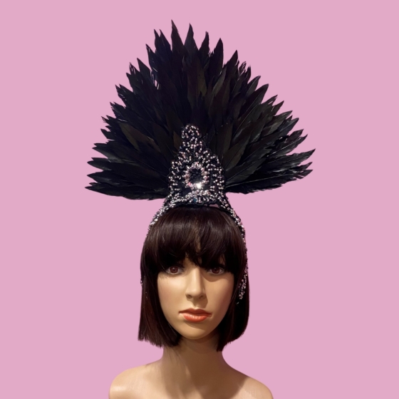 Showgirl Feathered Headpiece