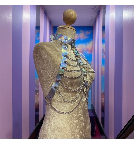 Silver Chain PVC Harness