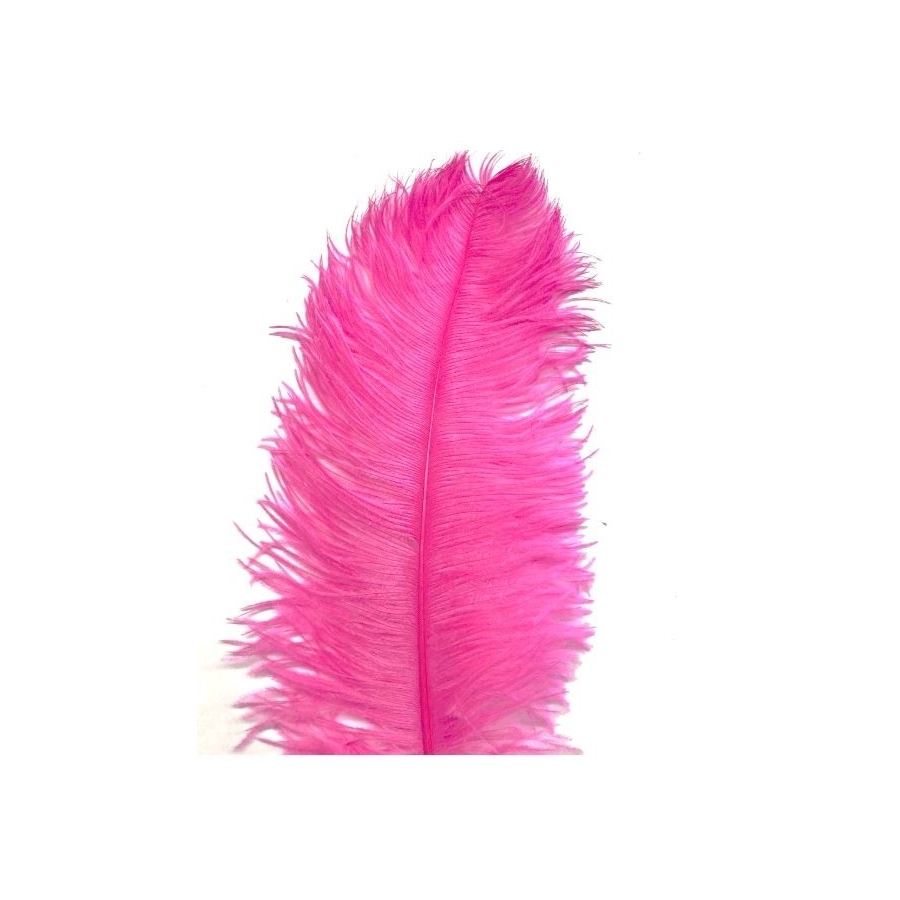 Hot Pink Ostrich Feather Plume 50-55 cm