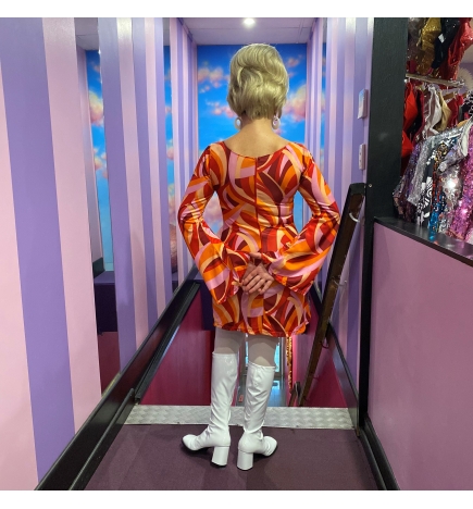 Hire-70'S Paisley Dress (Style 3)