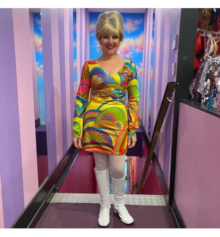 Hire-70'S Paisley Dress (Style 7)