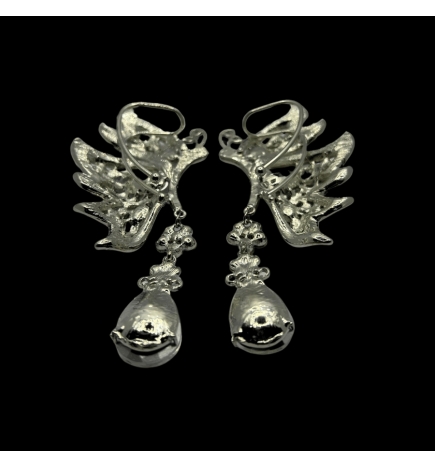 Deluxe Butterfly Earring Cuff with Rhinestone