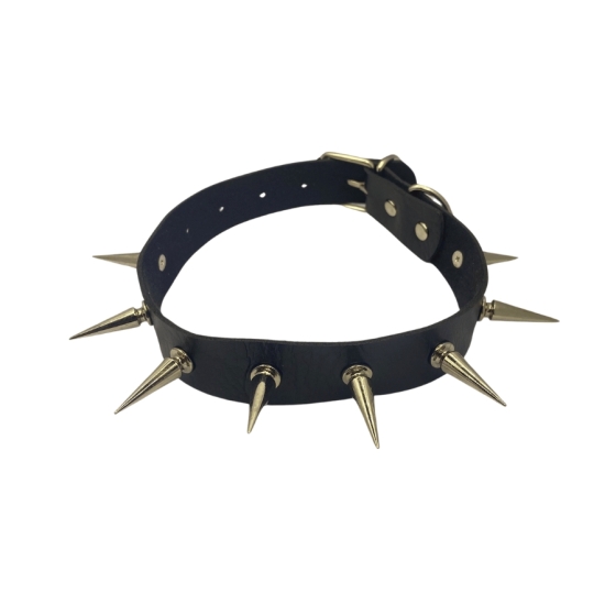 Deluxe Stud Faux Leather Choker