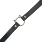 Cat Ring Faux Leather Choker Cat Ring Faux Leather Choker