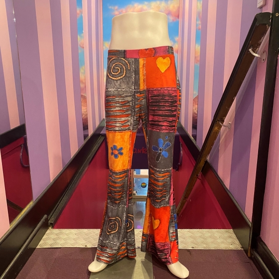Hire-70's Printed Flares (Style 1)