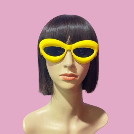 Yellow Bubble Sunglasses