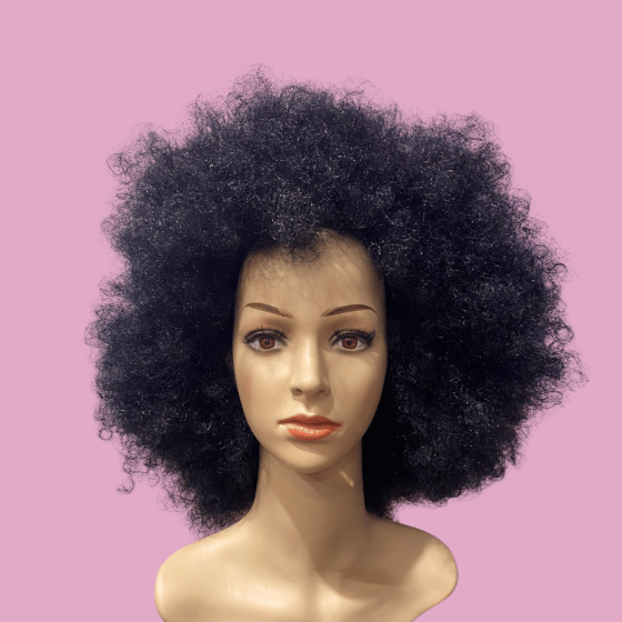 Black Deluxe Afro Wig