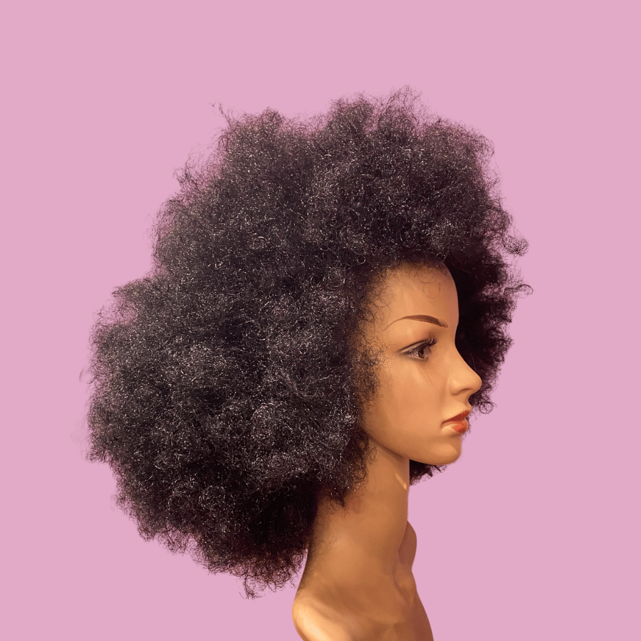 Black Deluxe Afro Wig