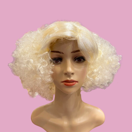 Blonde Novelty 70's Disco Wig