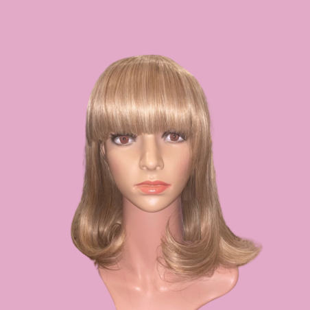 Amelia Honey Blonde Mid Length Synthetic Wig