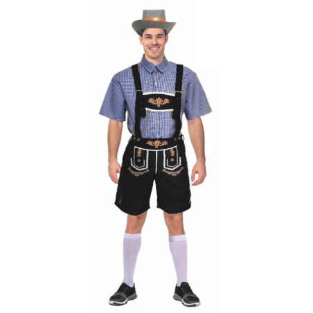 Blue Checkered Beer Man Oktoberfest Costume