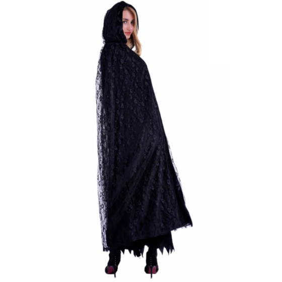 Black Lace Cape