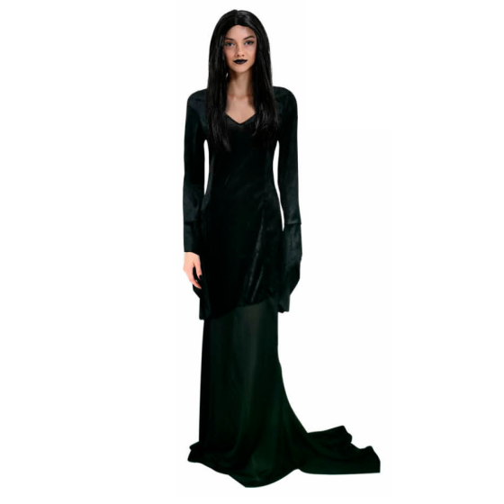 Morticia Lady Halloween Costume