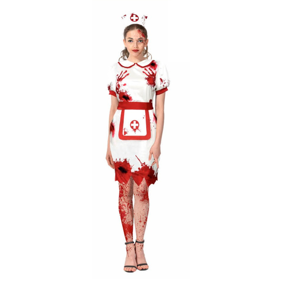 Bloody Nurse Halloween Costume