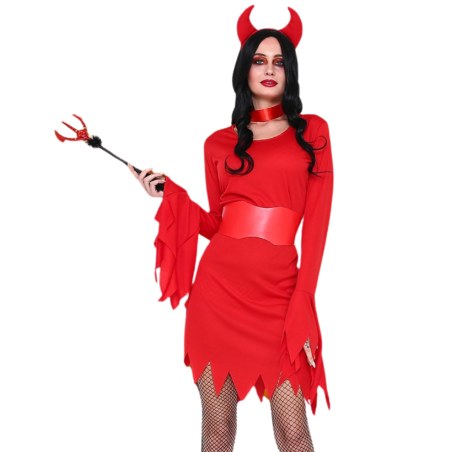 Sexy Red Devil Halloween Costume