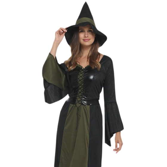 Elegant Witch Halloween Costume