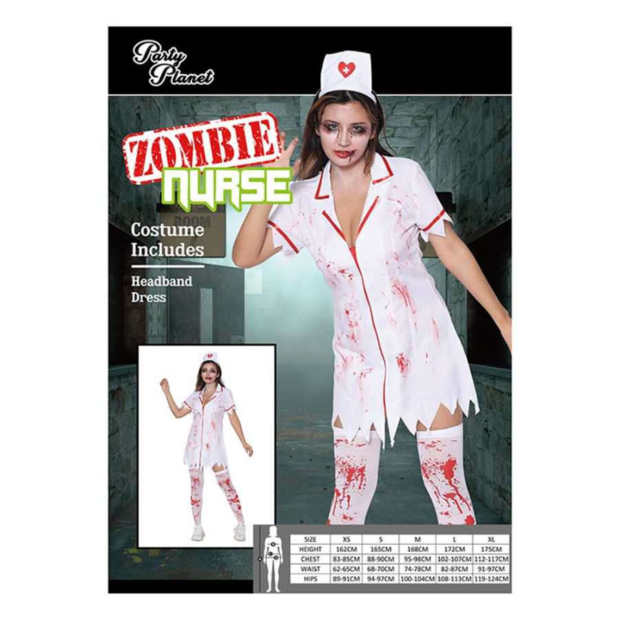 Zombie Nurse Halloween Costume