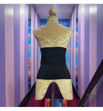 Black Elastic Waist Cincher