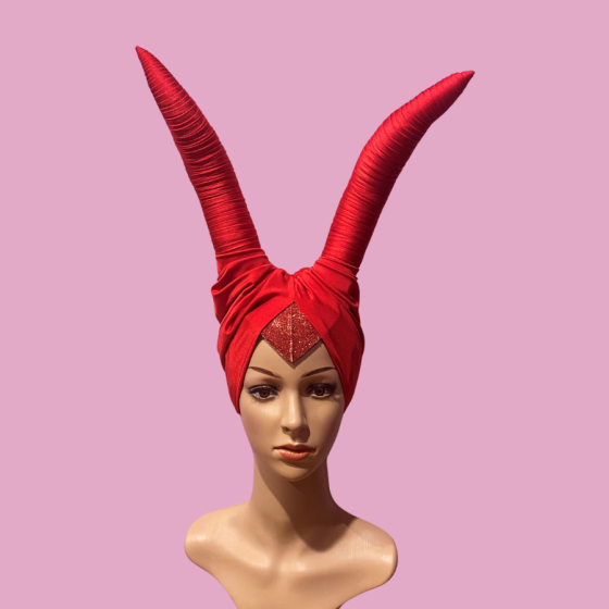 Red Maleficent Headpiece