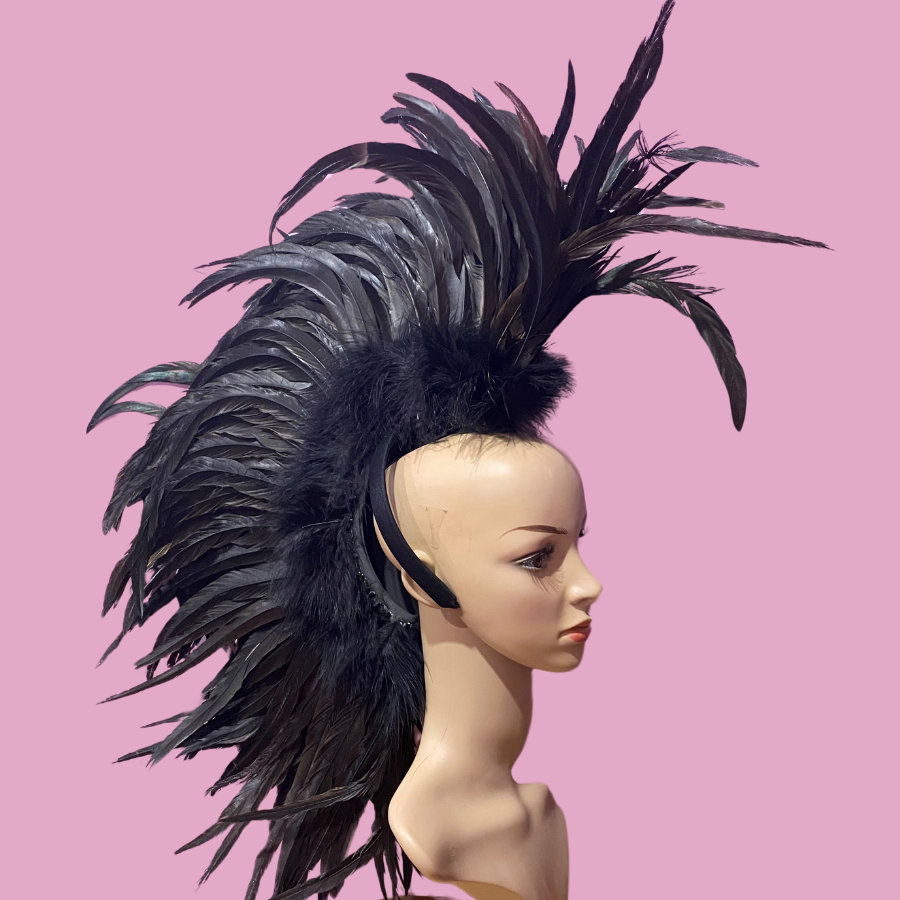 Black Feathered Mohawk