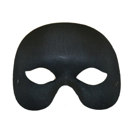 Black Felt Party Mask