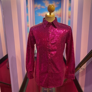 Pink Sequin Shirt