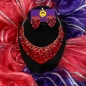 Red Crystal Diamante Jewellery Set-6 Red Crystal Diamante Jewellery Set-6