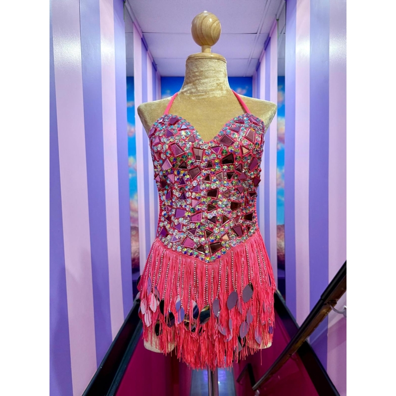 Hot Pink-Aurora Galaxy Bodysuit Hot Pink-Aurora Galaxy Bodysuit