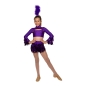 Purple "Shake Your Groove Thing" Child Jazz/Tap Costume
