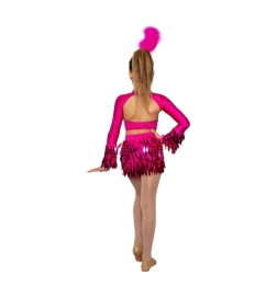 Hot Pink "Shake Your Groove Thing" Child Jazz/Tap Costume