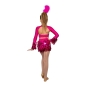 Hot Pink "Shake Your Groove Thing" Child Jazz/Tap Costume