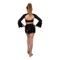 Black "Shake Your Groove Thing" Child Jazz/Tap Costume