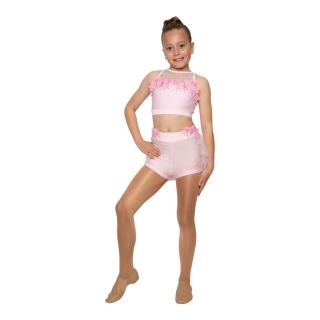Light Pink "Chloe" Child Lyrical/Contemporary Dance Costume