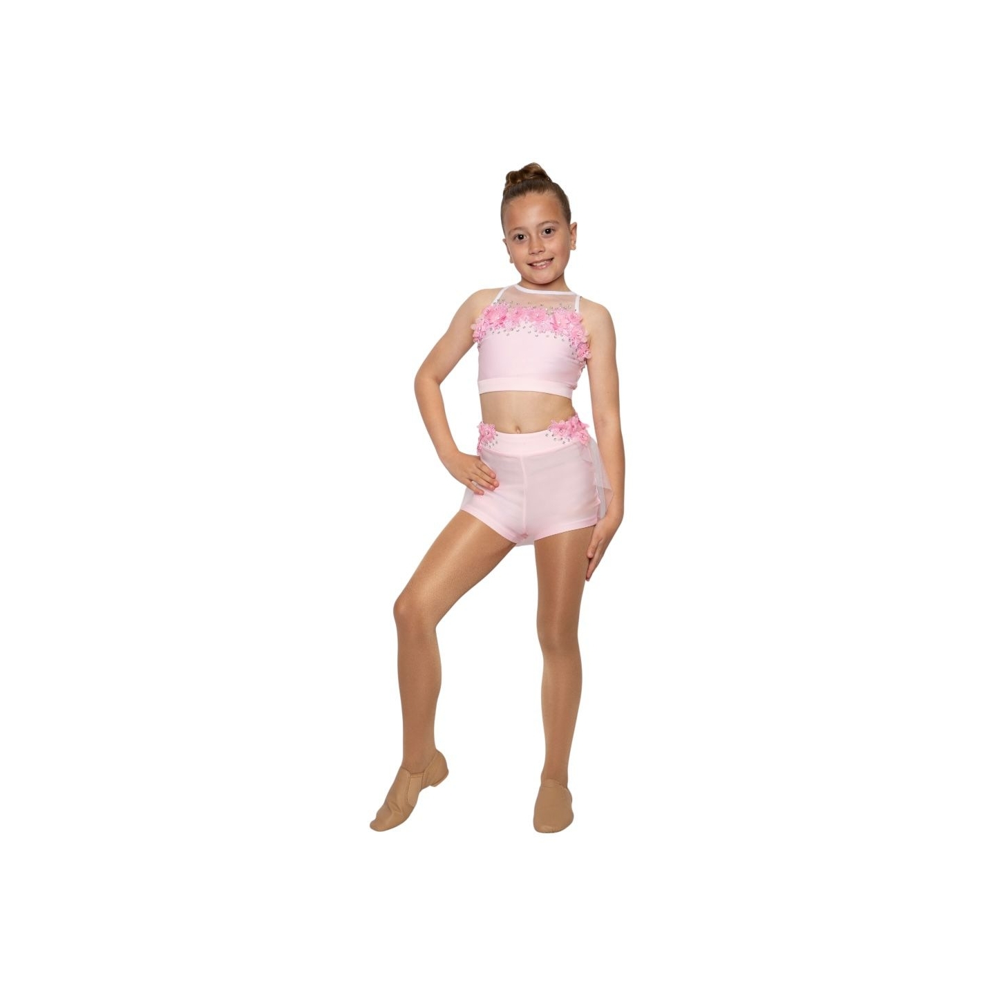 Light Pink "Chloe" Child Lyrical/Contemporary Dance Costume